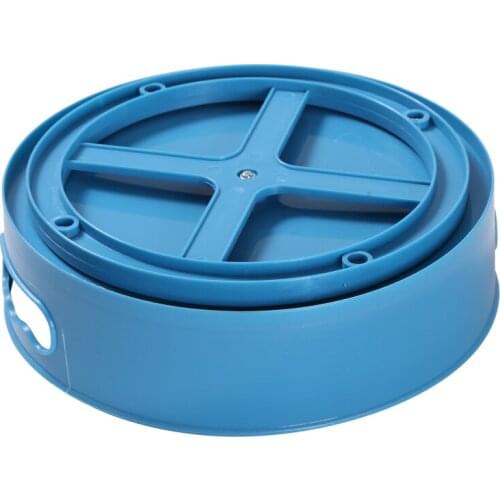 New 360 Rotating Tray Turntable Kitchen Storage Containers For Spice Jar Food Snack Tray Non Slip Bathroom Dried Storage Plate