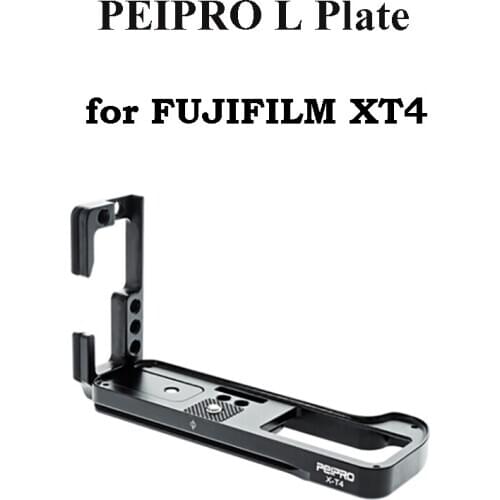 PEIPRO L Plate L Bracket for fuji X FUJIFILM X-T4 XT4 Camera Arca Compatible Plate Extensionable Quick Release Plate