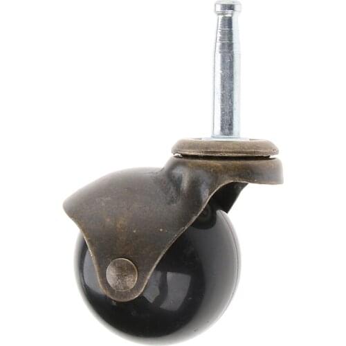 2'' Heavy Duty Plate Swivel Hooded Ball Caster Wheel for Home Office Chair