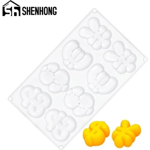 SHENHONG Monetary Mousse Silicone Cake Mold Currency Pattern French Dessert Mould Muffin Decorating Tools Baking Pastry Tray