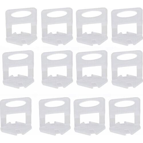 500Pcs Plastic Ceramic Tile Leveling System Clips Tiling Tile Leveler Tool Kit Wall Floor Carrelage for Tiling Tools