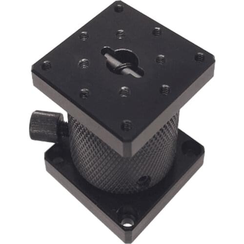 PT-SD405 mechanical lifting table Z-axis lifting table, high-precision adjustment table, size 25*25mm surface anodized black