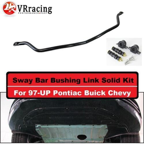 VR - 30mm Stabilizer Sway Bar Bushing Link Solid Kit Front For 97-UP Pontiac Buick Chevy VR-PHG01