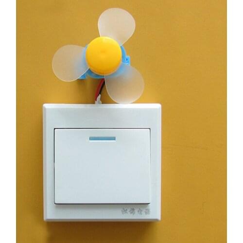 Busy Board DIY DIY Part Switch Fan Montessori Toy Party Fun for Preschooler