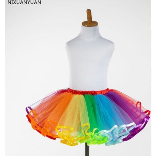 New 2021 Short Petticoat Tulle Skirts Womens Elastic Stretchy Layers Summer Adult Tutu Skirt Underskirt Rockabilly