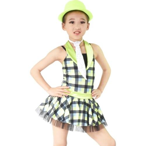 MiDee Cowgirls Jazz Costumes Hip Hop Dance Clothing Jazz Dance Costumes Performance Costumes Dresses For Girls