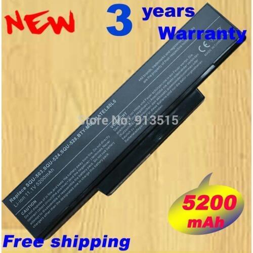 5200mAh Battery BTY-M67 BTY-M66 BTY-M68 SQU-524 SQU-528 M660 M665 GX600