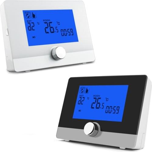 Household Wall Hanging Gas Boiler Programmable Thermostat With 24 hours programmable