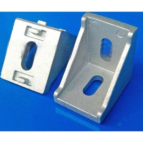 DHL Shipping 200PCS/LOT 3030 Aluminum Profile Corner Fitting Angle Decorative Brackets Aluminum Profile Accessories L Connectors