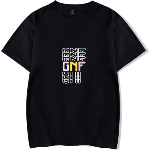 BSLNXNAMA GeorgeNotFound Print Spring Summer Street Graffiti Streetwear Style Men/Women T-shirt HIP HOP style