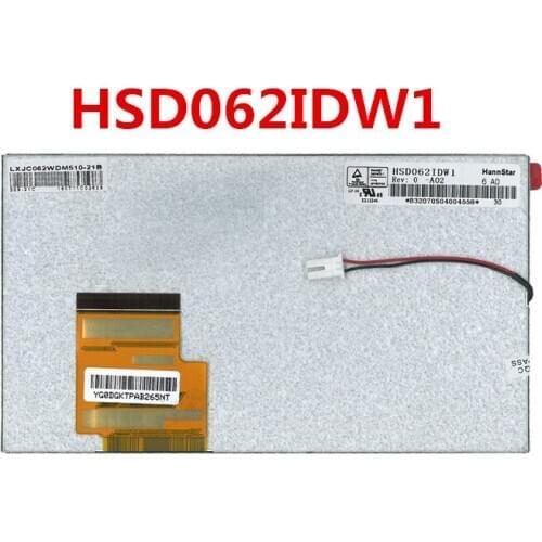 HSD062IDW1 A00 A01 A02 6.2 inch lcd screen and touch screen