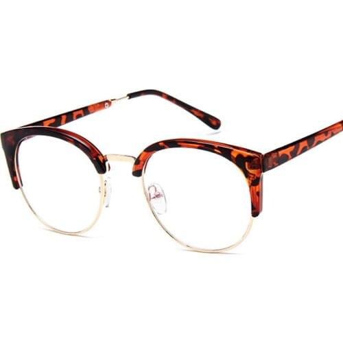 Kinlion Classic Rimless Metal Eyeglasses Frame Women Mens Eyewear Vintage Glasses Frame Optical Reading Womens Glasses Frame