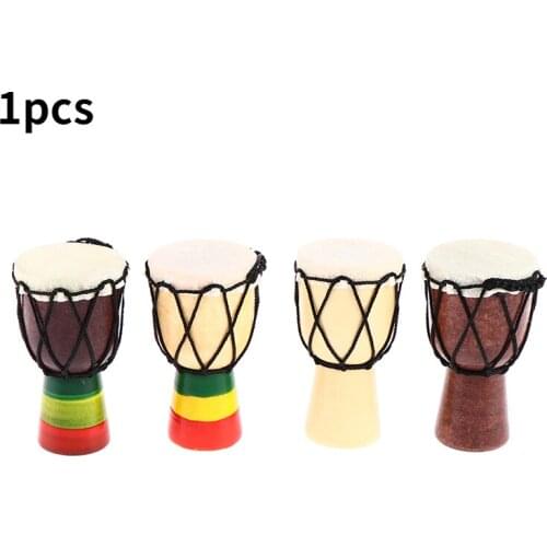 Mini Dollhouse Decor Toys Best Doll Instrument Drum Musical Toy For Barbi Doll Dollhouse Decor Birthday Children Gift 2.9*5cm
