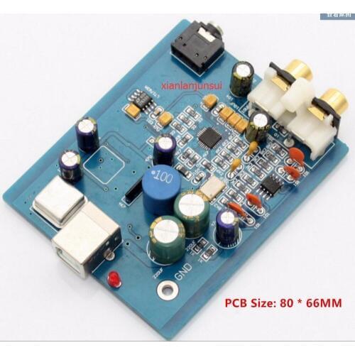 SA9023 + ES9018K2M fever audio DAC audio card supports 24-bit 96K