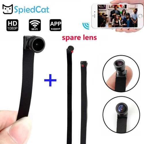 Full HD 1080P Mini Wide Angle Lens Wireles WIFI IP P2P Network WebCam DIY Module Motion Activated Micro Camera Support TF Card
