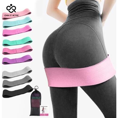 Hip Trainer Yoga Stretch Band Set Training Pull Rope For Sports Pilates Hip Belt Fitness Hip Loop Resistance Bands Squat Belt