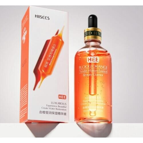 Blood Orange Serum Moisturizing Essence Vitaminis Hyaluronic Acid Revitalizing Lifting Firming Brightening Nicotinamide Serums M