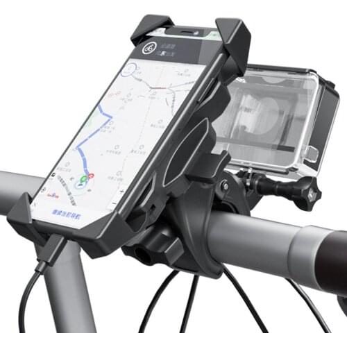 NEW Bicycle Phone Holder For Smart Phone Motorcycle Mobile Cellphone Holder Bike Handlebar Clip Stand GPS Mount Bracket