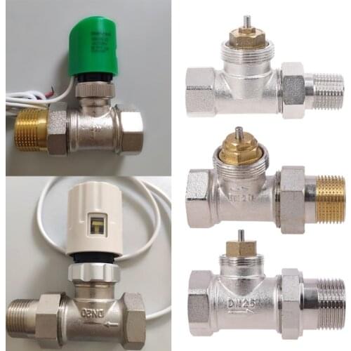 DN15 DN20 DN25 Water -Valve Electric Actuator HVAC Temperature Control -Valve TRVThermal Actuator -Valve Radiator -Valve