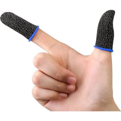 Mobile Sweatproof Gloves For Gamer Sweatproof Anti-slip Touch Screen Finger Sleeve Breathable Gaming Fingertip Cover