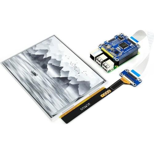 7.8 inch electronic ink screen module supports partial refresh support USB/SPI/I2C for Raspberry Pi