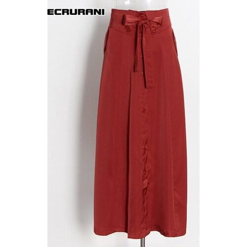 ECRURANI Women's Pleated Skirts