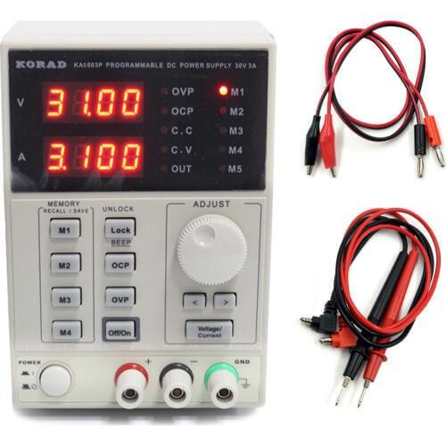 KORAD KA6003P Adjustable Programmable USB DC Regulated Power Supply 60V3A Digital linear laboratory power supply