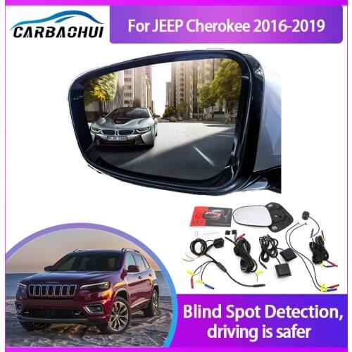 Millimeter Wave Radar Blind Spot Monitoring BSA BSD BSM for JEEP Compass 2017/2019 Assist Driving Parallel Safety Change Assist