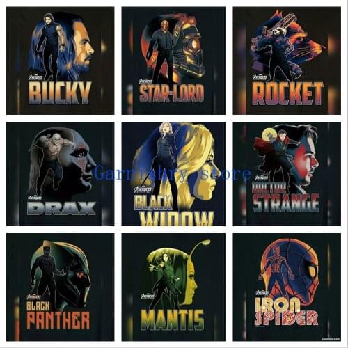 Marvel Avengers Black Widow Mosaic 5D DIY Diamond Embroidery Diamond Painting Disney Cross Stitch Kits for Living Room Decor Art