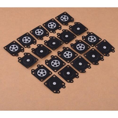 LETAOSK New 20Pcs Carburetor Metering Diaphragm Replaces Fit for Walbro 95-526 95-526-9-8 95-526-9