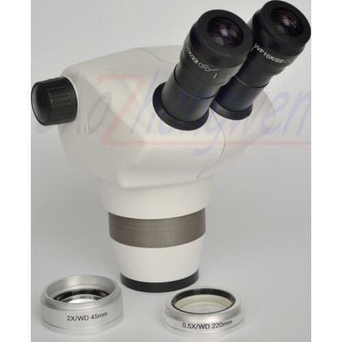 New ArriveScientific 8X-50X 4X-100X Binocular Zoom stereo microscope Head for Electronics