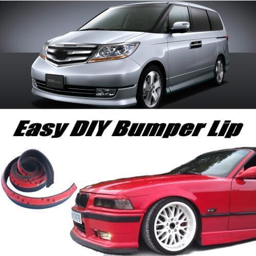 NOVOVISU For HONDA Elysion RR 2004~2015 Bumper Lip / Top Gear Front Spoiler For Car Tuning / TOPGEAR Body Kit + Strip Skirt