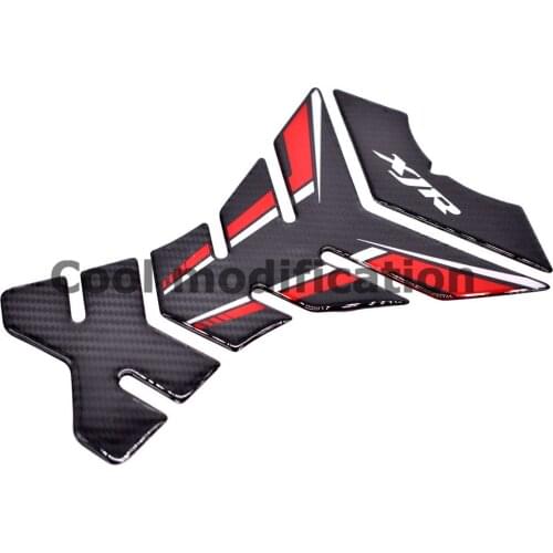 New 3D Carbon-look Resin Stickers For Yamaha XJR400 XJR1300 XJR1200 XJR 400 1200 1300 Motorcycle Tank Pad Protector DecalsCase