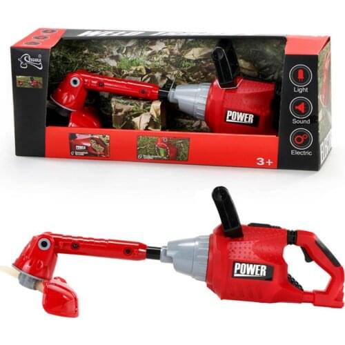 New Maintenance Tools Electric Saw Lawn Blower Lawn Mower Simulation Maintenance Tools Pretend To Play With Garden Boy Toys Gift