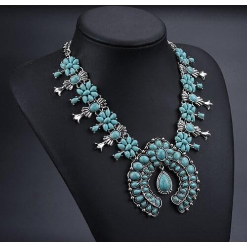 New Fashion Jewellery Charm Collar Pendant Choker Maxi Necklace for Women Waterdrop Statement Wedding Jewelry Wholesale