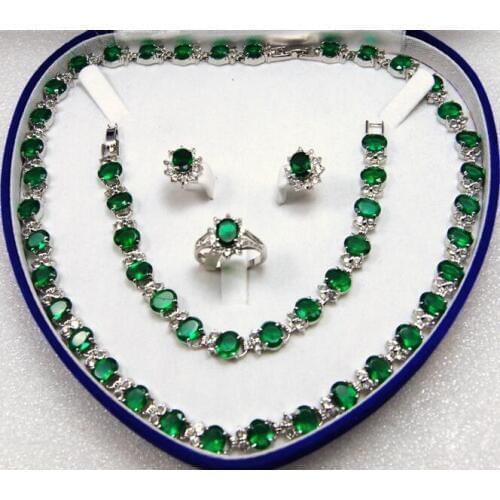 Hot sell free shipping ~~ noble and nice black zircon 17.5" necklace, earings, 7.5"bracelet sets