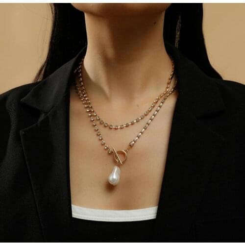 宜新 (首饰) Pearl Necklaces For Women