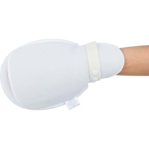 Elderly Anti-scratch Fixed Restraint Belt Control Gloves Prevent From Lying Bed Patients Unconscious Self Harm Nursing Glove New