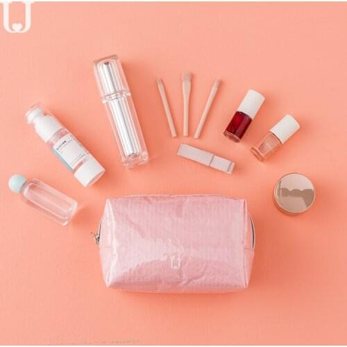 Jordan&Judy Portable Cosmetic Bag Bubble Film Large Capacity Storage Case Toiletry Travel Makeup Drawer Xiaomi Organizer Bag