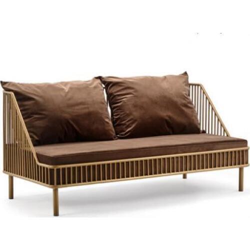 Nordic ins style web celebrity clothing store beauty salon coffee restaurant sofa booth