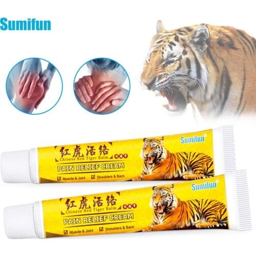 Sumifun 1pcs Neck Back Body Pain Tiger Balm Plaster Joint Knee Pain Relief Ointment Rheumatoid Arthritis Medical Plaster P1232