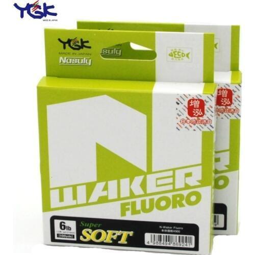 Japan Origin YGK Soft N-waker High Strength Carbon Line 91m 4-20lb #1.0 #1.5 #2.0 #2.5 #3.0 #3.5 Fluorocarbon Fishing Line