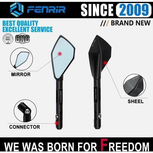 FENRIR motorcycle mirror Rearview motorbike accessories for honda benelli hyosung BMW suzuki Yamaha KTM kawasaki aprilia triumph