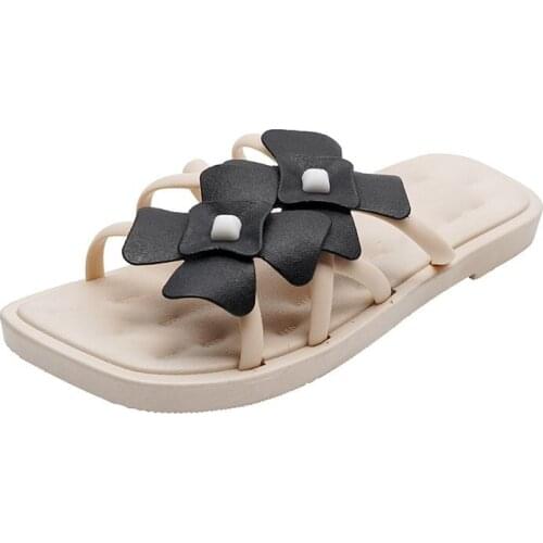 2021 Summer Women Flip Flops Low Heel Beach Casual Thong Sandals Fashion Durable Shoes Garden Water Slides Outdoor Slippers