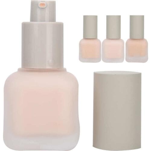 Makeup Liquid Moisturizing Oil-Control Face Concealer Cream Makeup Tools 30ml Face Base Cream Whitening