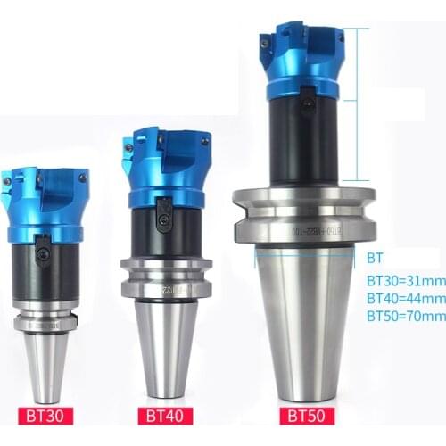 1set BT30 BT40 FMB22 FMB27 FMB32+ 400R cutter head 50 63mm milling cutter APMT1604 blade BT Series tool holder aluminum process
