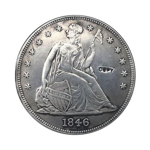 1846-O Seated Liberty Dollar COINS COPY