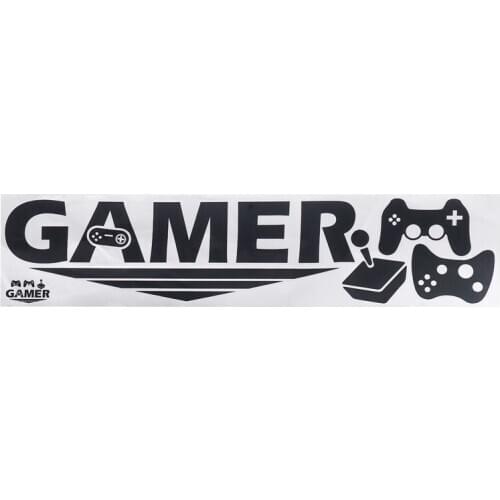 1pc Gamer Console Wall Stickers Video Game Sticker Decal for Bedroom Living Room Decor 30*45cm