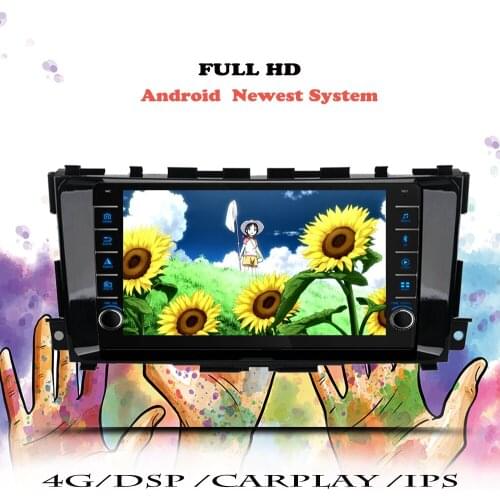 Car Radio Multimedia Player For Nissan Teana Altima 2013 2014 2015 2016 2017 2018 2019 Android DVD Navigation GPS Tape Recorder