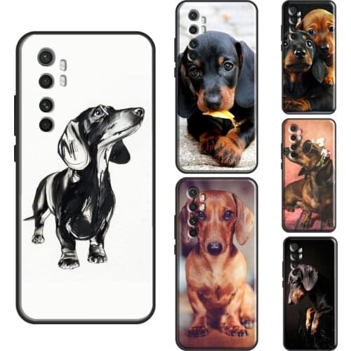 Dachshund Teckel Dackel Dog Case For POCO M3 Pro F2 F3 X3 Cover Bag For Xiaomi Mi 11 Pro 10T Mi 11 Ultra Note 10 Lite